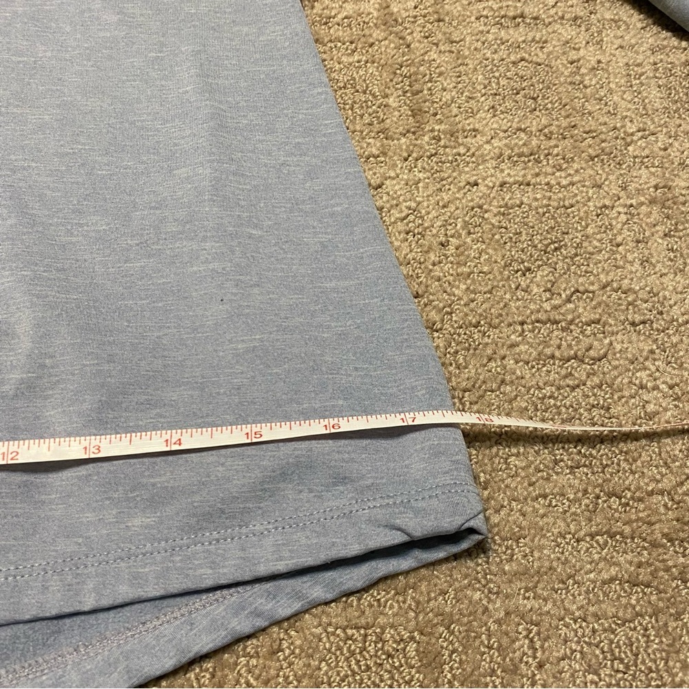{GapFit} Athletic Half Zip Pullover Hoodie | Sunny Grey ~ Size Small - Picture 12 of 15
